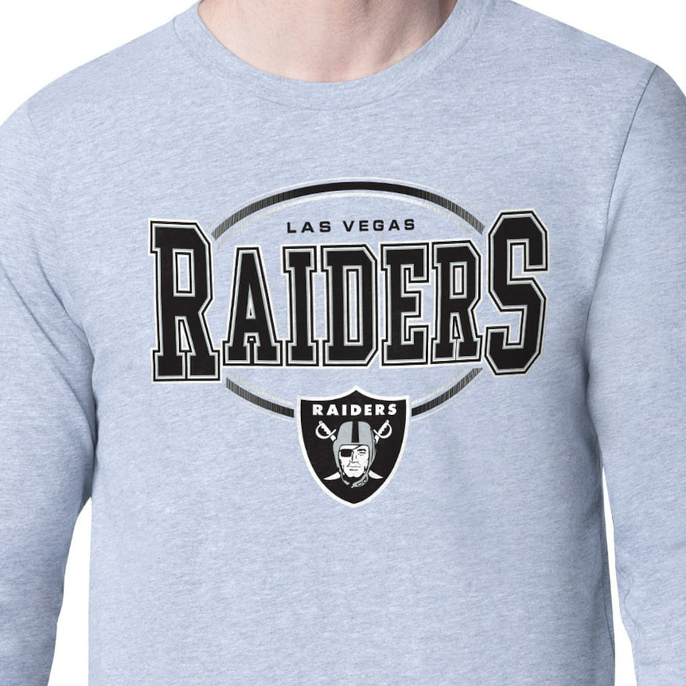 Las Vegas Raiders  Starter Team Track Graphic Long Sleeve T-Shirt