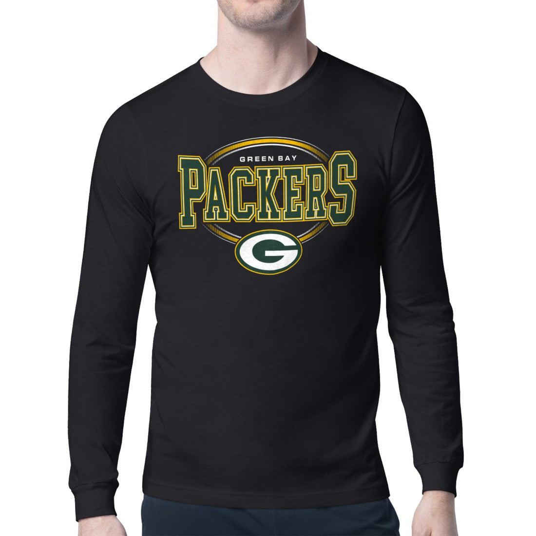 Green Bay Packers  Starter Team Track Graphic Long Sleeve T-Shirt