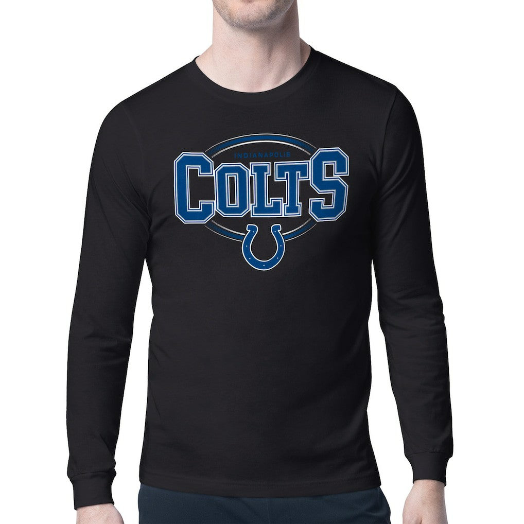 Indianapolis Colts  Starter Team Track Graphic Long Sleeve T-Shirt