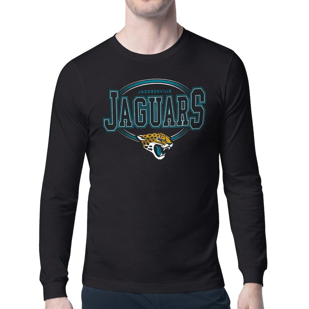Jacksonville Jaguars  Starter Team Track Graphic Long Sleeve T-Shirt