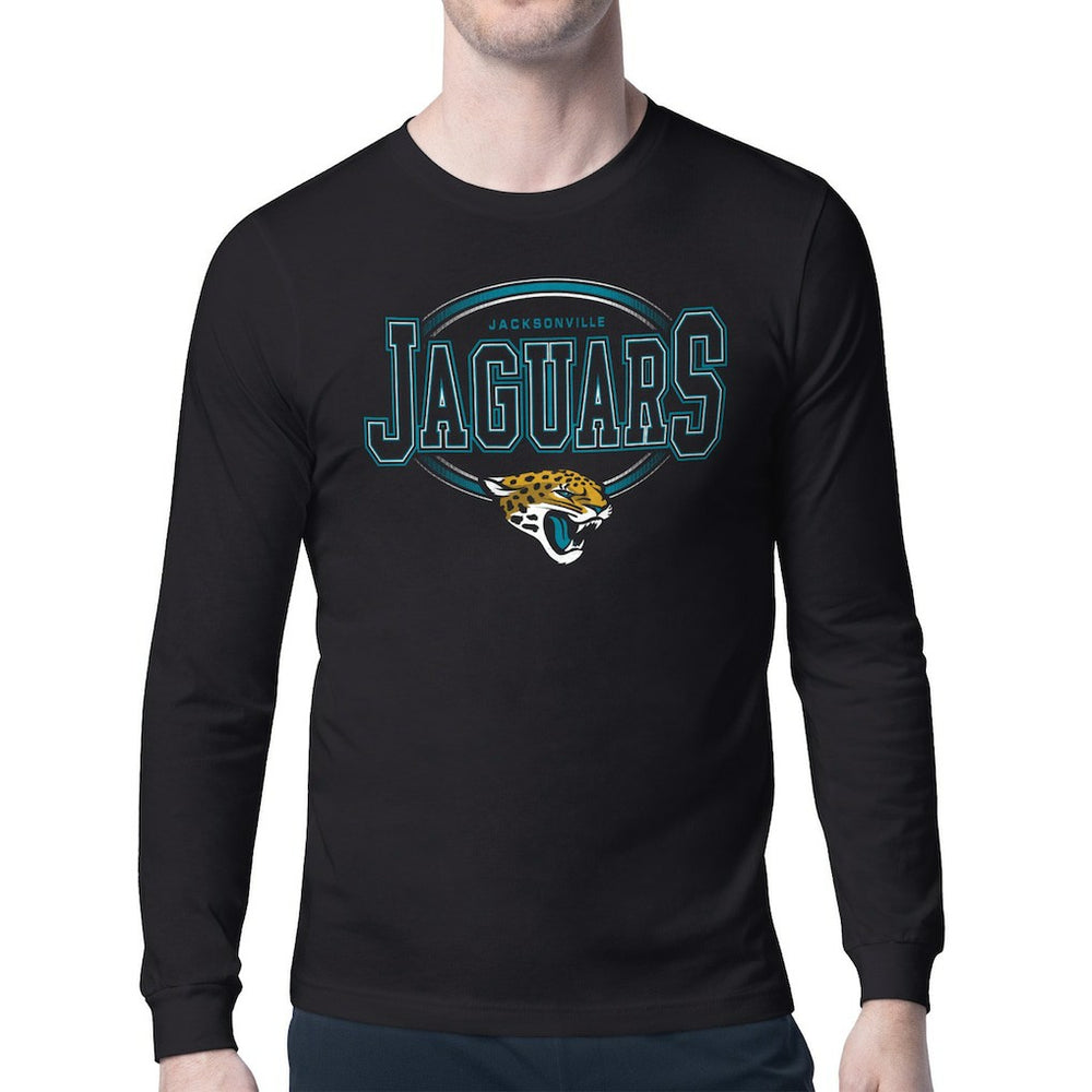 Jacksonville Jaguars  Starter Team Track Graphic Long Sleeve T-Shirt