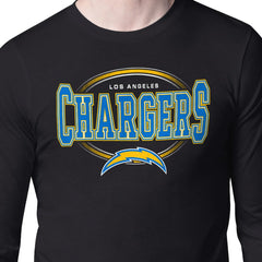 Los Angeles Chargers  Starter Team Track Graphic Long Sleeve T-Shirt