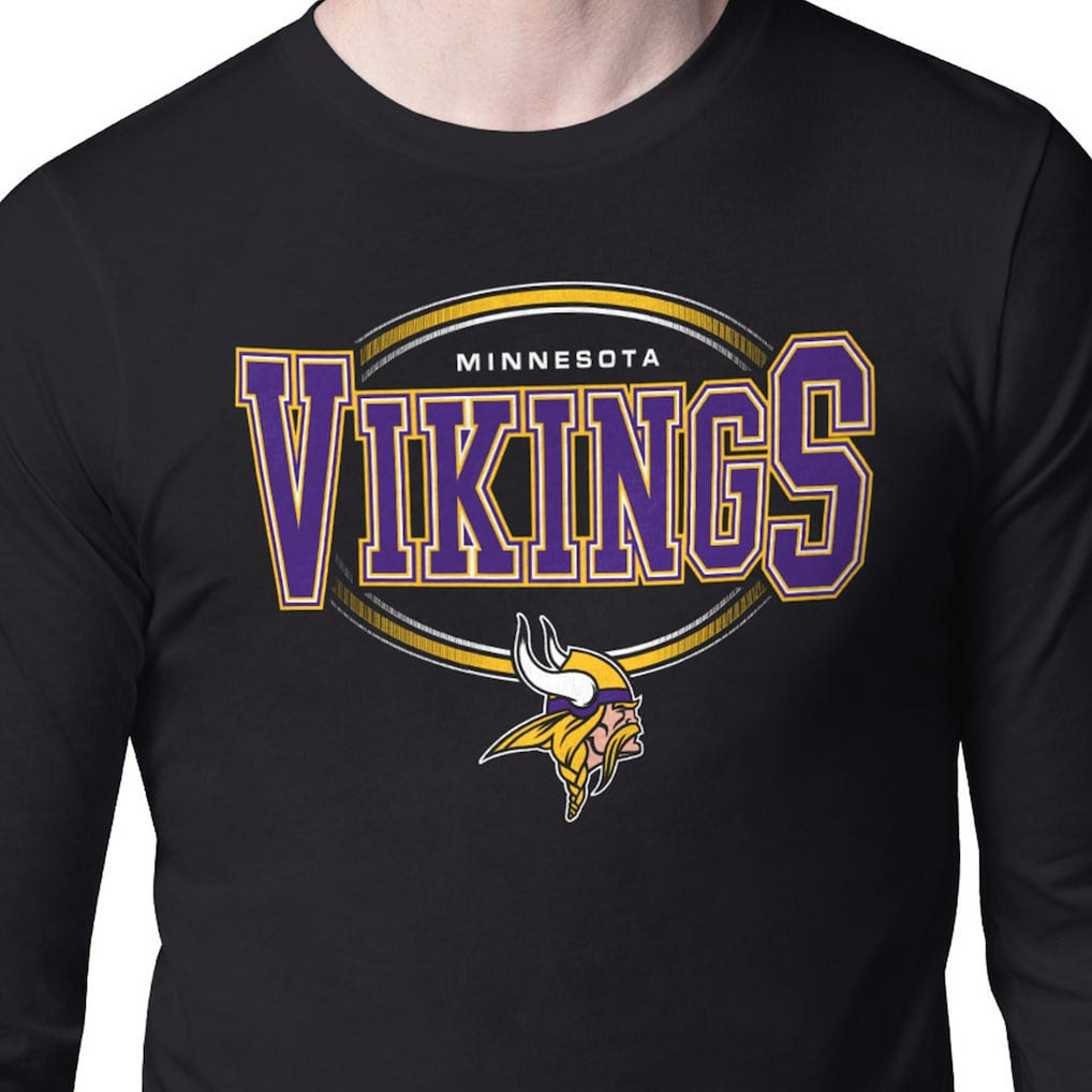 Minnesota Vikings  Starter Team Track Graphic Long Sleeve T-Shirt