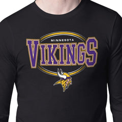 Minnesota Vikings  Starter Team Track Graphic Long Sleeve T-Shirt