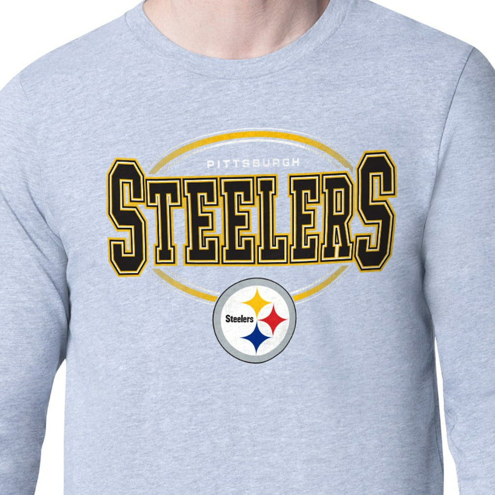 Pittsburgh Steelers  Starter Team Track Graphic Long Sleeve T-Shirt