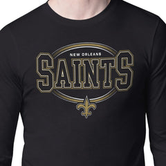 New Orleans Saints  Starter Team Track Graphic Long Sleeve T-Shirt