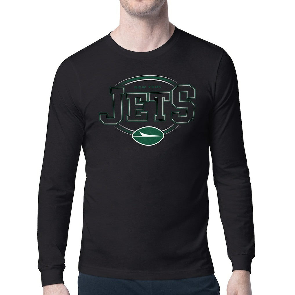 New York Jets  Starter Team Track Graphic Long Sleeve T-Shirt