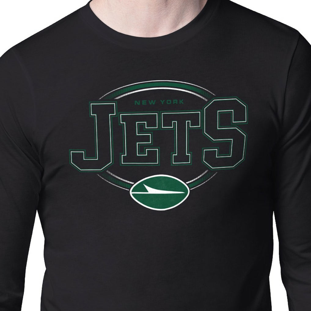 New York Jets  Starter Team Track Graphic Long Sleeve T-Shirt