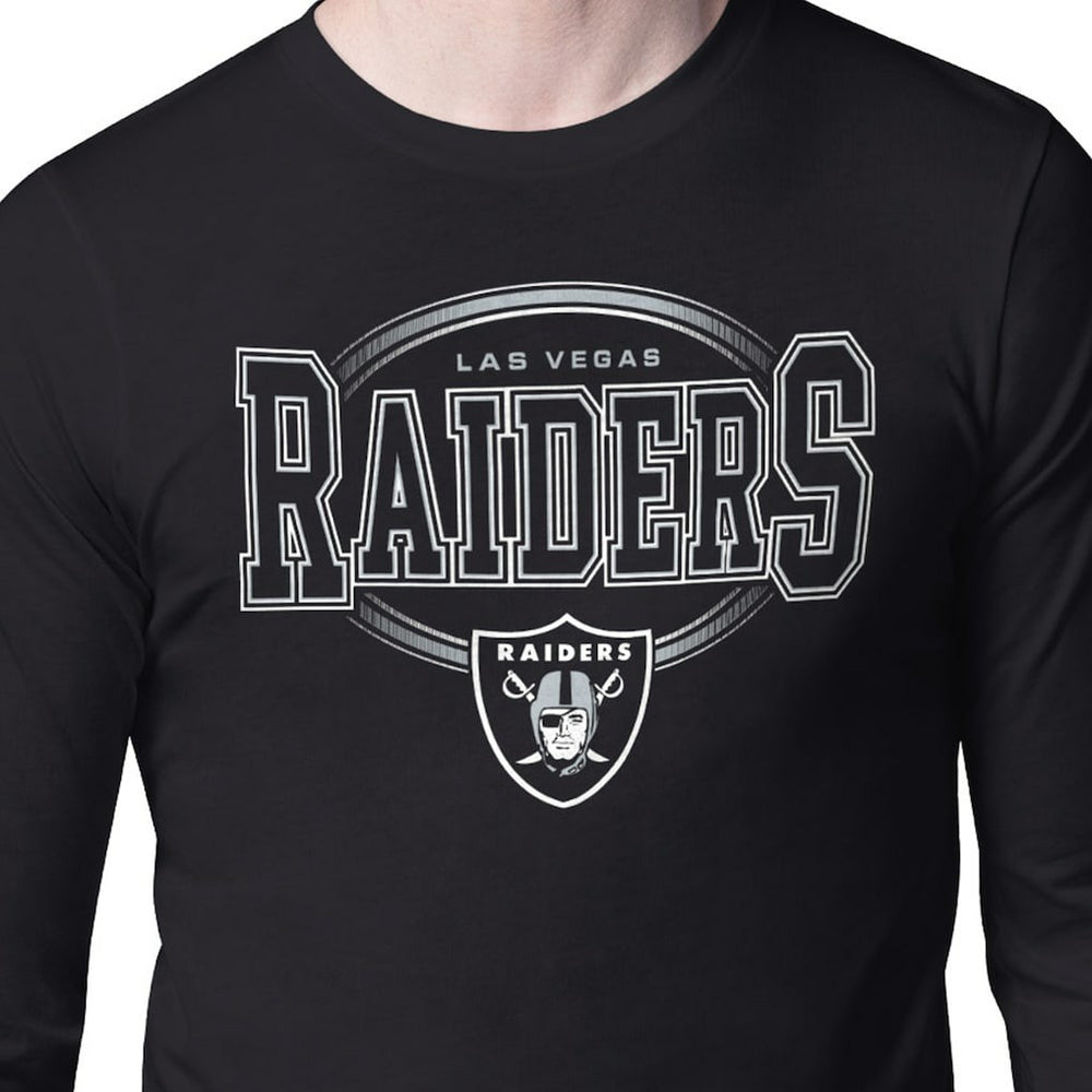 Las Vegas Raiders  Starter Team Track Graphic Long Sleeve T-Shirt