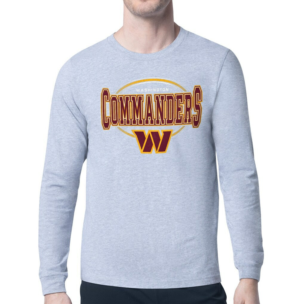 Washington Commanders  Starter Team Track Graphic Long Sleeve T-Shirt