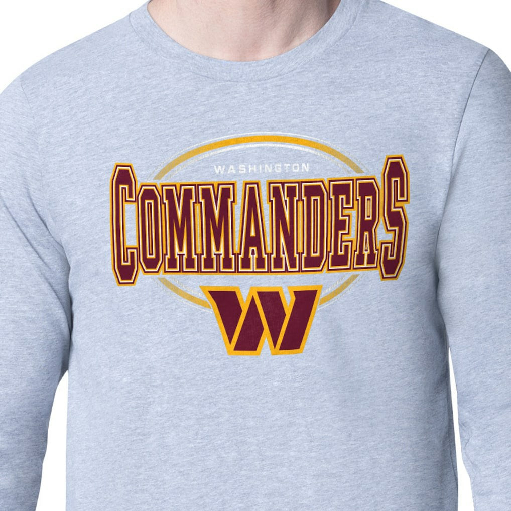 Washington Commanders  Starter Team Track Graphic Long Sleeve T-Shirt