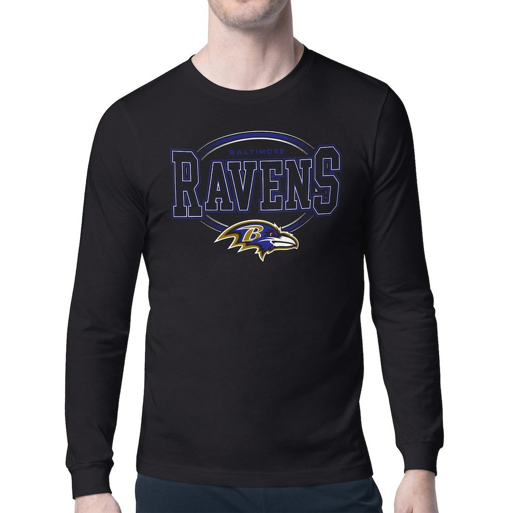 Baltimore Ravens  Starter Team Track Graphic Long Sleeve T-Shirt
