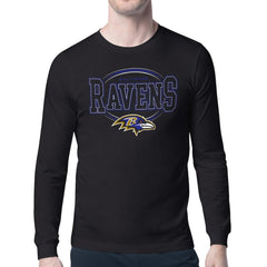 Baltimore Ravens  Starter Team Track Graphic Long Sleeve T-Shirt