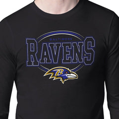 Baltimore Ravens  Starter Team Track Graphic Long Sleeve T-Shirt