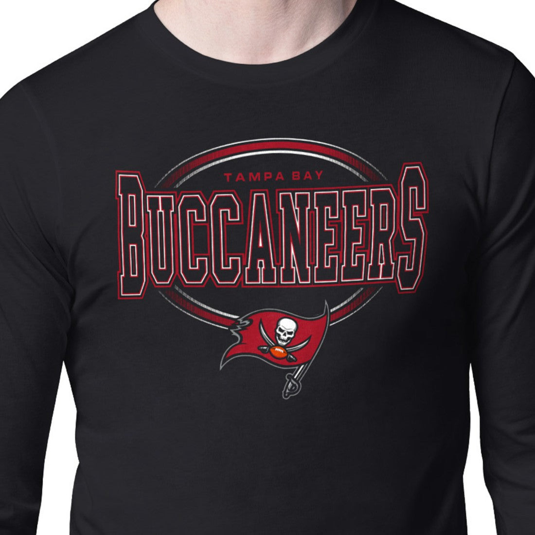 Tampa Bay Buccaneers  Starter Team Track Graphic Long Sleeve T-Shirt