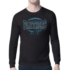 Carolina Panthers  Starter Team Track Graphic Long Sleeve T-Shirt