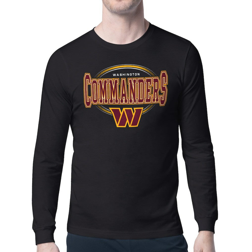 Washington Commanders  Starter Team Track Graphic Long Sleeve T-Shirt