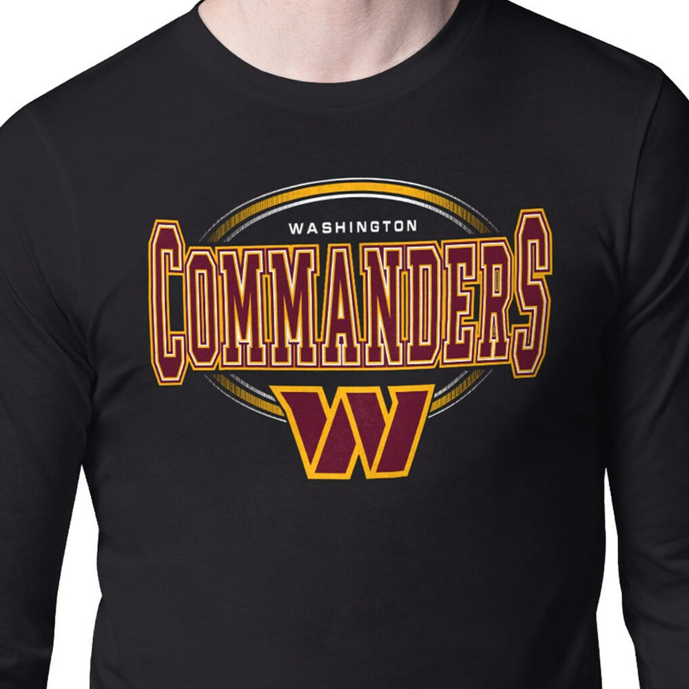 Washington Commanders  Starter Team Track Graphic Long Sleeve T-Shirt