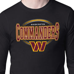 Washington Commanders  Starter Team Track Graphic Long Sleeve T-Shirt