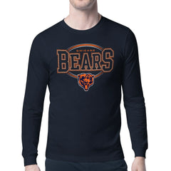 Chicago Bears  Starter Team Track Graphic Long Sleeve T-Shirt