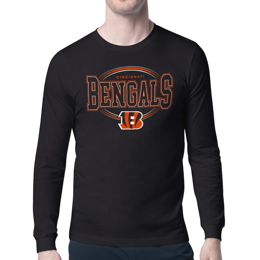 Cincinnati Bengals  Starter Team Track Graphic Long Sleeve T-Shirt
