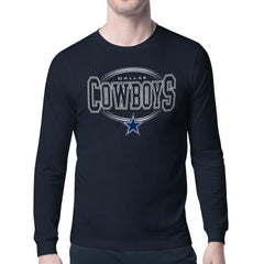 Dallas Cowboys  Starter Team Track Graphic Long Sleeve T-Shirt