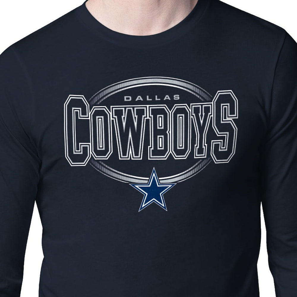 Dallas Cowboys  Starter Team Track Graphic Long Sleeve T-Shirt