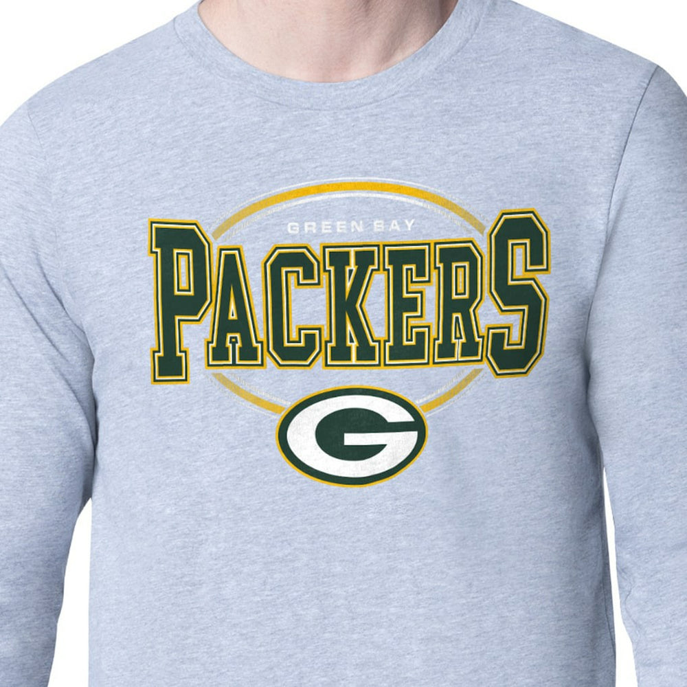 Green Bay Packers  Starter Team Track Graphic Long Sleeve T-Shirt