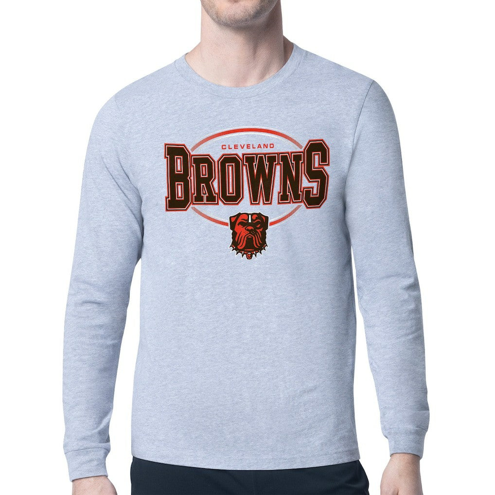 Cleveland Browns  Starter Team Track Graphic Long Sleeve T-Shirt