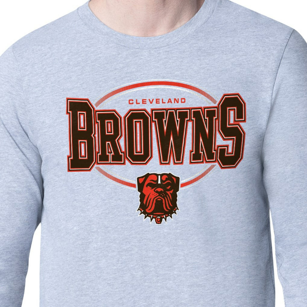 Cleveland Browns  Starter Team Track Graphic Long Sleeve T-Shirt