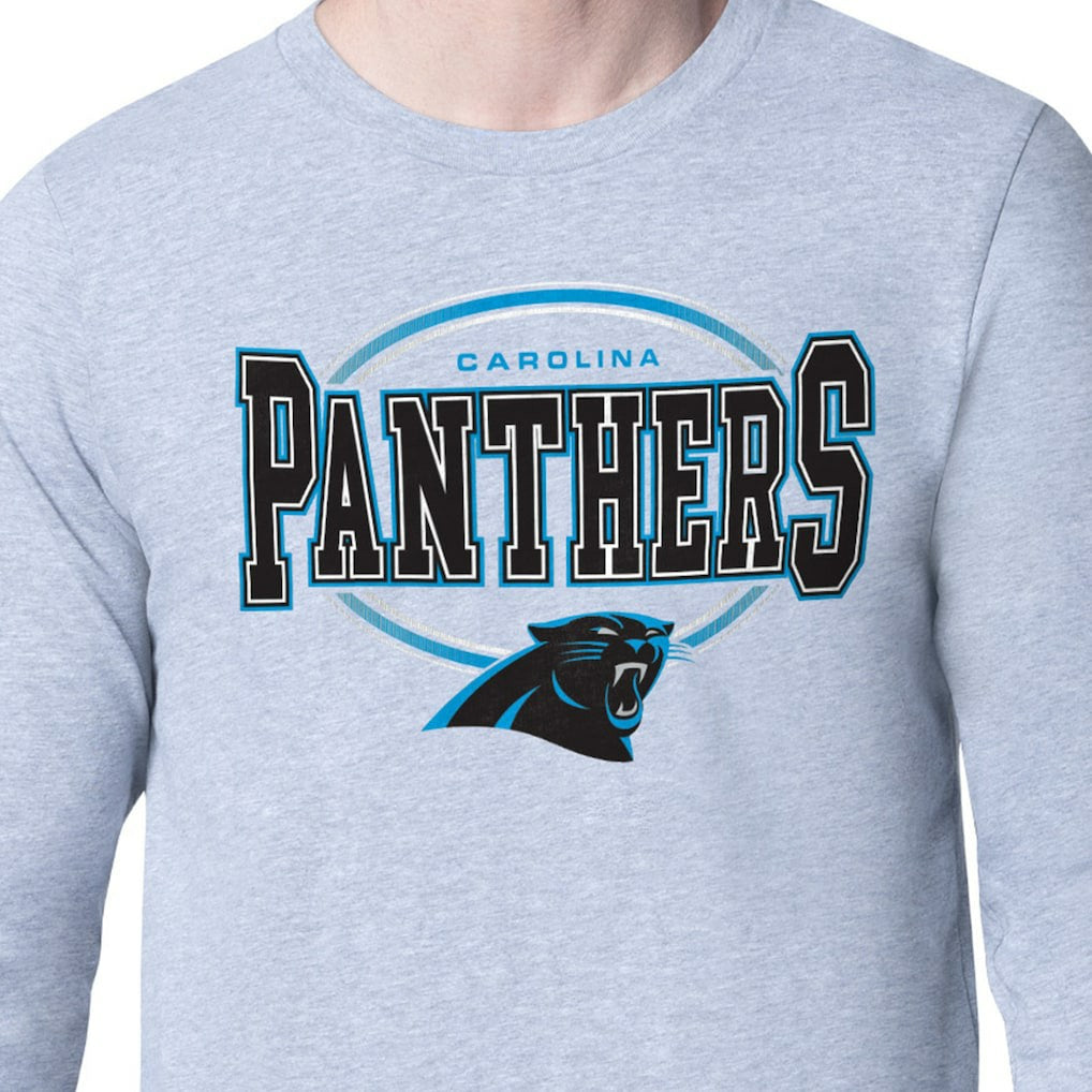 Carolina Panthers  Starter Team Track Graphic Long Sleeve T-Shirt