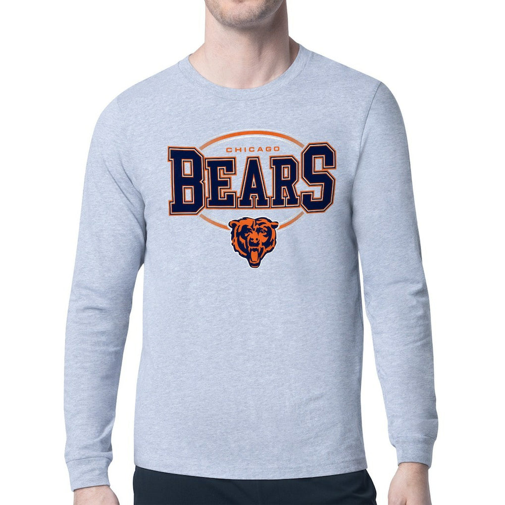 Chicago Bears  Starter Team Track Graphic Long Sleeve T-Shirt