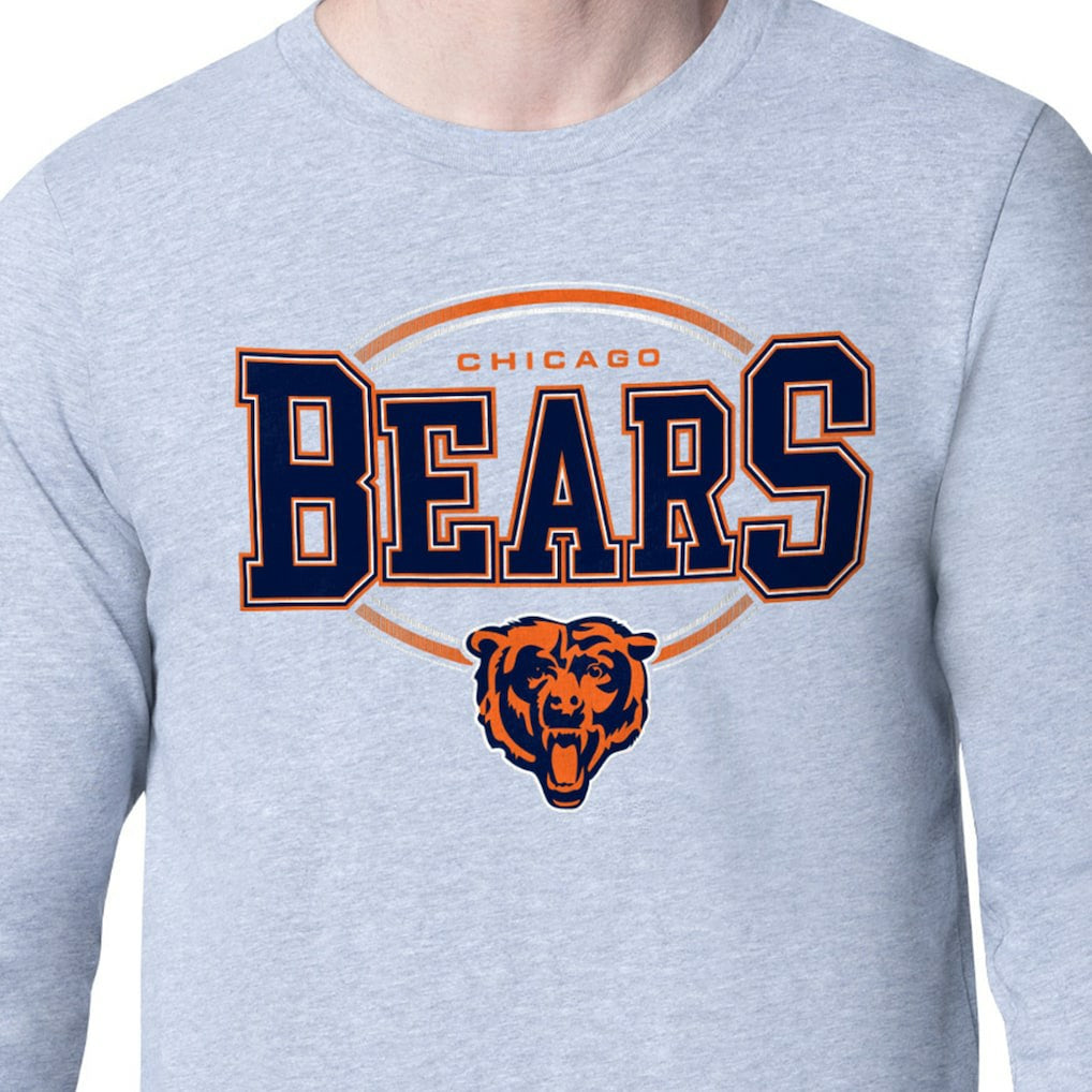 Chicago Bears  Starter Team Track Graphic Long Sleeve T-Shirt