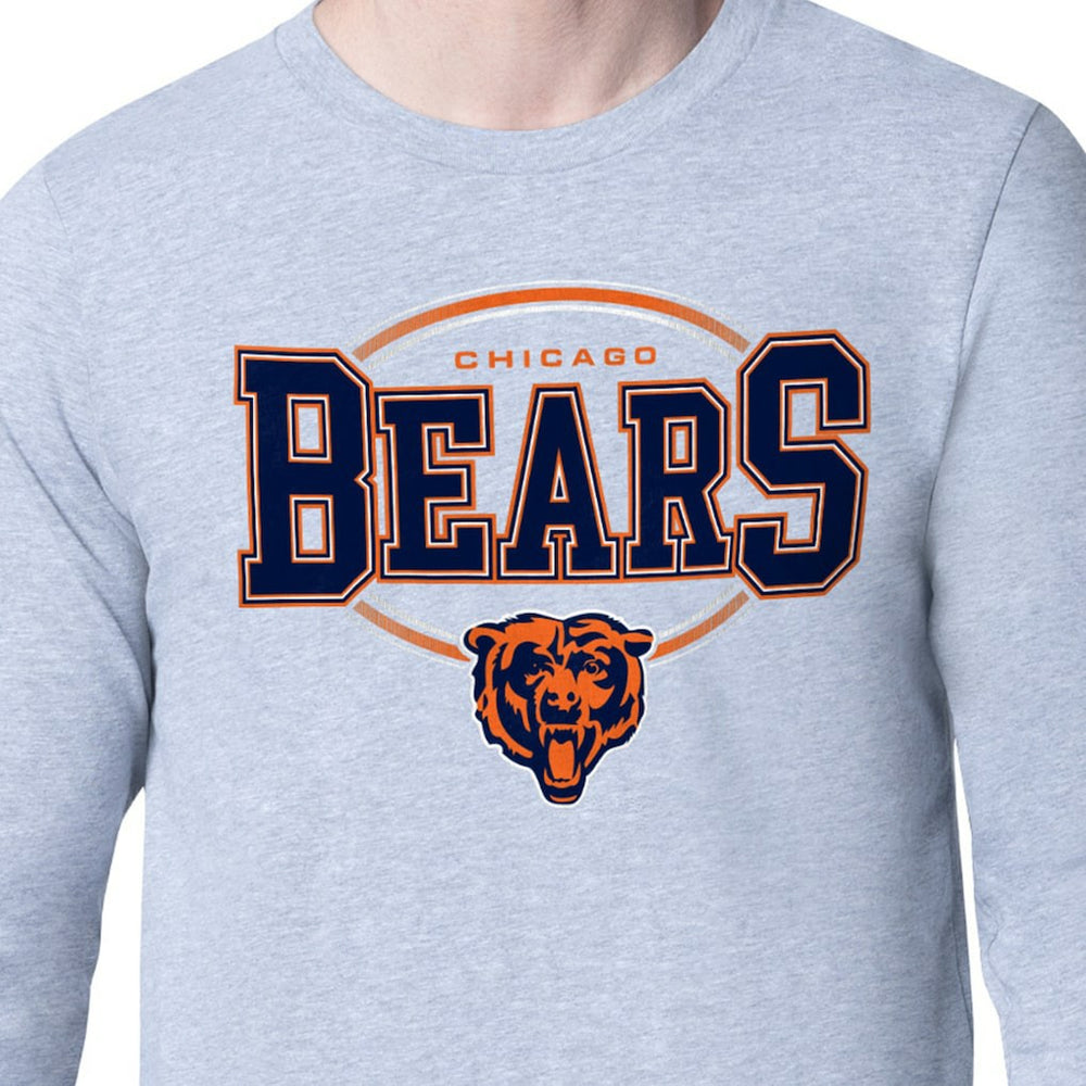 Chicago Bears  Starter Team Track Graphic Long Sleeve T-Shirt