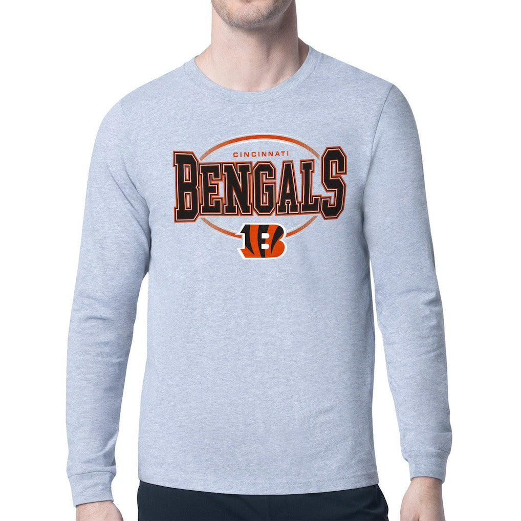 Cincinnati Bengals  Starter Team Track Graphic Long Sleeve T-Shirt