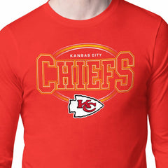 Kansas City Chiefs  Starter Team Track Graphic Long Sleeve T-Shirt