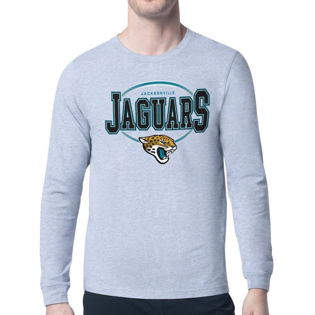 Jacksonville Jaguars  Starter Team Track Graphic Long Sleeve T-Shirt