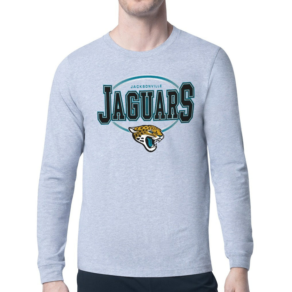 Jacksonville Jaguars  Starter Team Track Graphic Long Sleeve T-Shirt