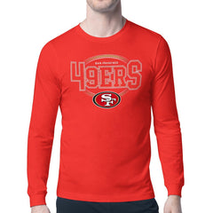 San Francisco 49ers  Starter Team Track Graphic Long Sleeve T-Shirt