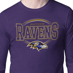 Baltimore Ravens  Starter Team Track Graphic Long Sleeve T-Shirt