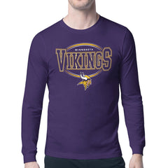 Minnesota Vikings  Starter Team Track Graphic Long Sleeve T-Shirt