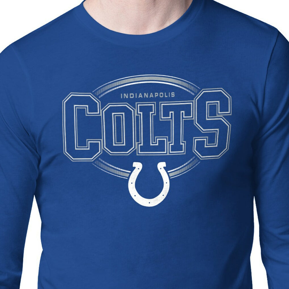 Indianapolis Colts  Starter Team Track Graphic Long Sleeve T-Shirt