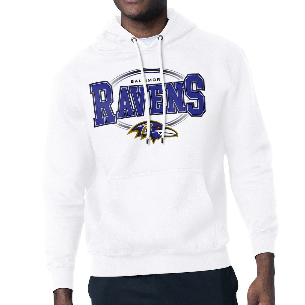Baltimore Ravens  Starter Team Track Graphic Pullover Hoodie