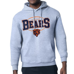 Chicago Bears  Starter Team Track Graphic Pullover Hoodie