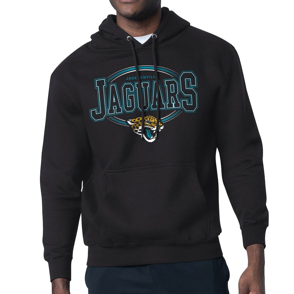 Jacksonville Jaguars  Starter Team Track Graphic Pullover Hoodie