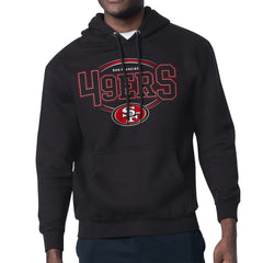 San Francisco 49ers  Starter Team Track Graphic Pullover Hoodie
