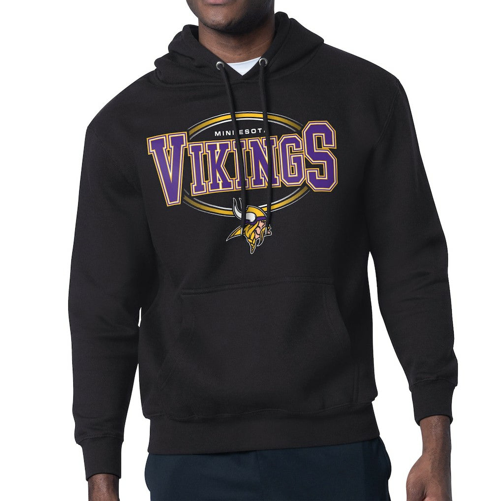 Minnesota Vikings  Starter Team Track Graphic Pullover Hoodie