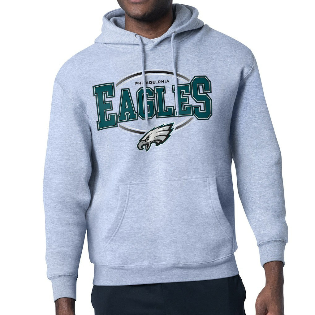 Philadelphia Eagles  Starter Team Track Graphic Pullover Hoodie