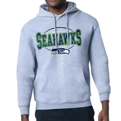 Seattle Seahawks  Starter Team Track Graphic Pullover Hoodie