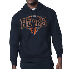 Chicago Bears  Starter Team Track Graphic Pullover Hoodie